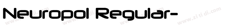 Neuropol Regular字体转换